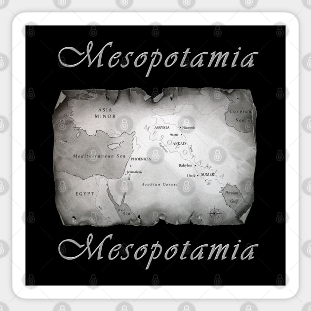 MESOPOTAMIA Sticker by MiroDesign